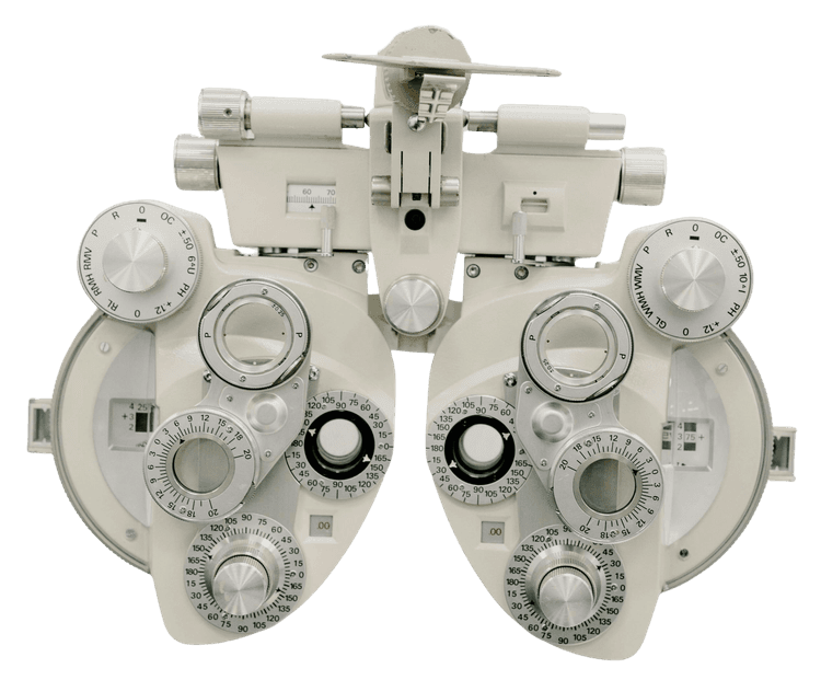 equipamento de optometria